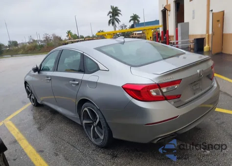 2018 Honda Accord Sport из США, поврежденный, VIN 1HGCV1F31JA051378